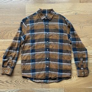 Men's Pendleton Brown Plaid Shirt